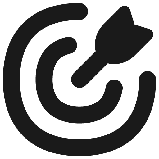 Target solid icon, filled style, from Flex free icons