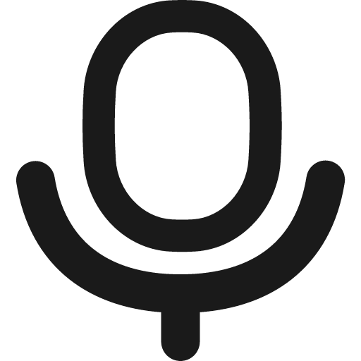 Voice mail remix icon, solid style, from Flex free icons