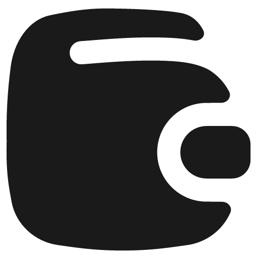 Wallet solid icon, filled style, from Flex free icons