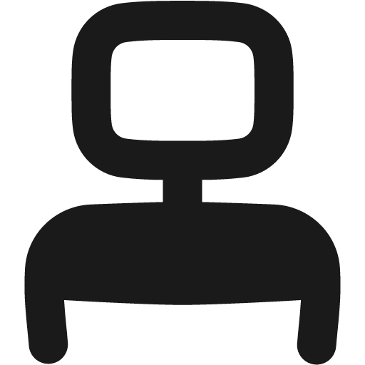 Workspace desk solid icon, filled style, from Flex free icons
