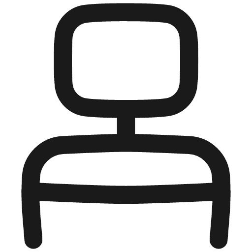 Workspace desk icon, line style, from Flex free icons