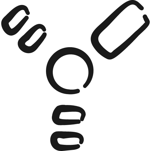 Cables split icon, solid style, from Freehand free icons