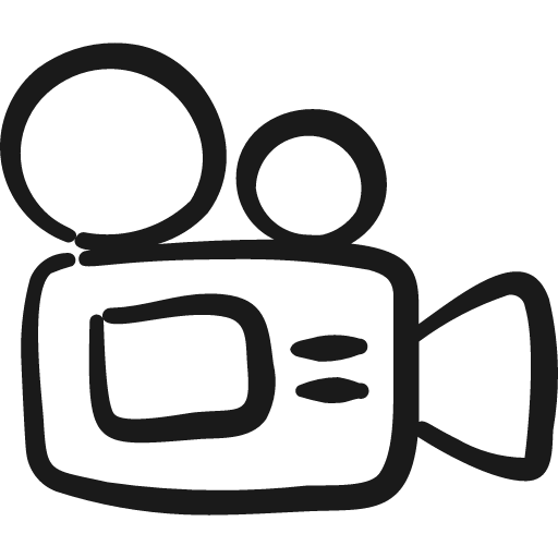 Camera studio icon, solid style, from Freehand free icons