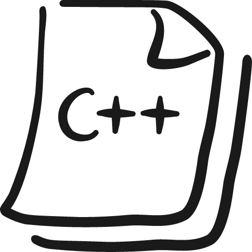 File code c plus plus icon, solid style, from Freehand free icons