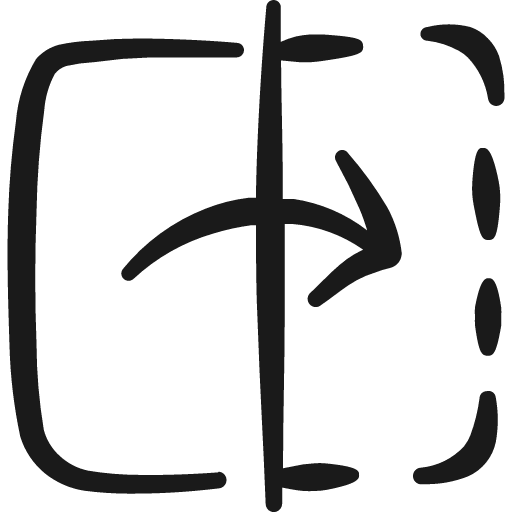 Flip right icon, solid style, from Freehand free icons
