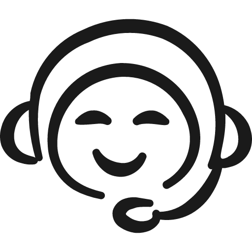 Help headphones customer support human icon, solid style, from Freehand free icons