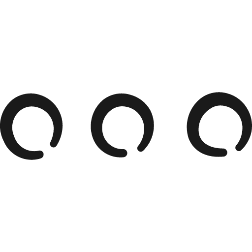 Menu navigation horizontal icon, solid style, from Freehand free icons