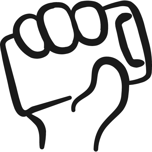 Mobile phone hand hold icon, solid style, from Freehand free icons