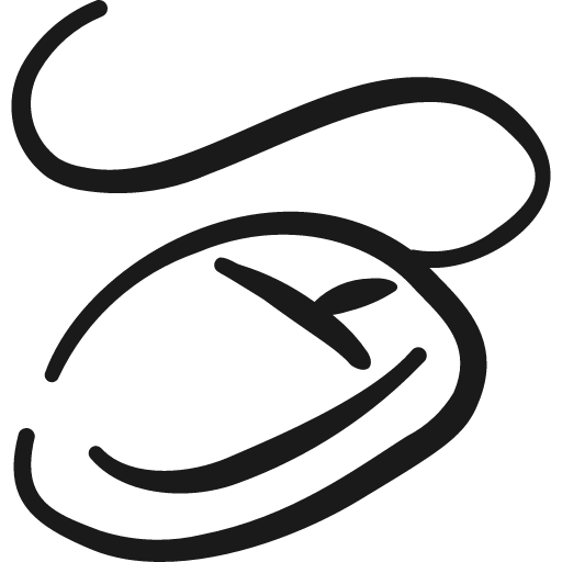 Mouse icon, solid style, from Freehand free icons