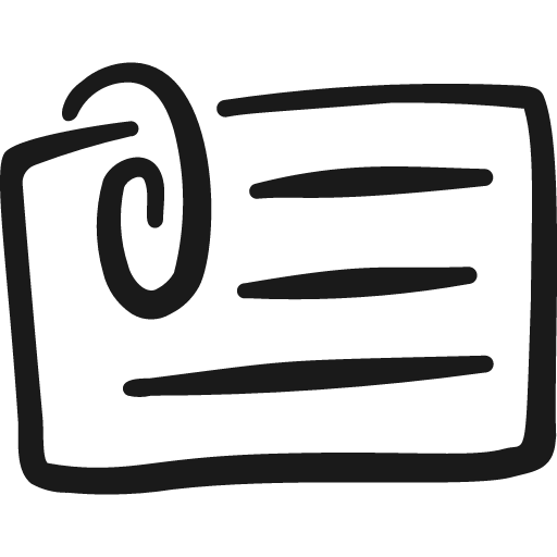 Office business card icon, solid style, from Freehand free icons