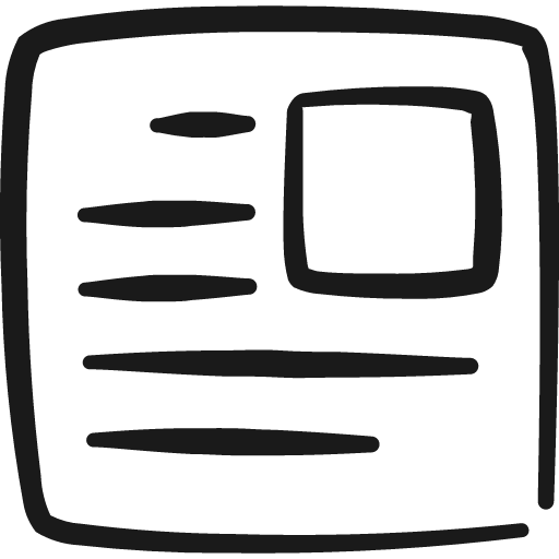 Paragraphs image right icon, solid style, from Freehand free icons