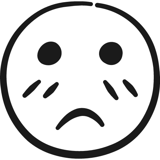 Smiley blush icon, solid style, from Freehand free icons