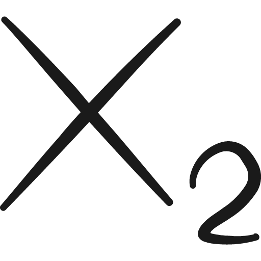 Text formating subscript icon, solid style, from Freehand free icons