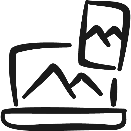 Transfer pictures laptop smartphone icon, solid style, from Freehand free icons