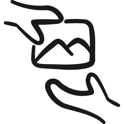 Transfer pictures sent icon, solid style, from Freehand free icons