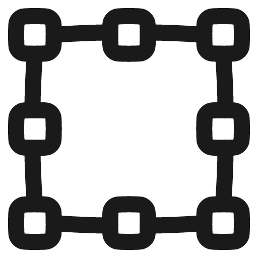 Align selection icon, line style, from Plump free icons
