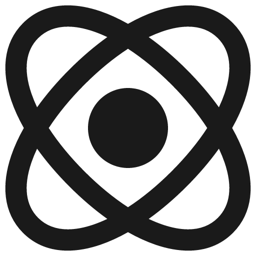 Atom solid icon, filled style, from Plump free icons