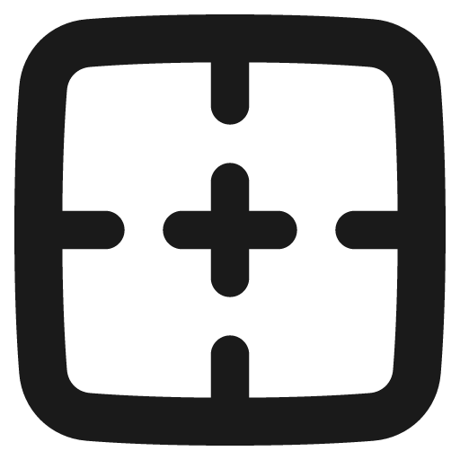 Border frame solid icon, filled style, from Plump free icons