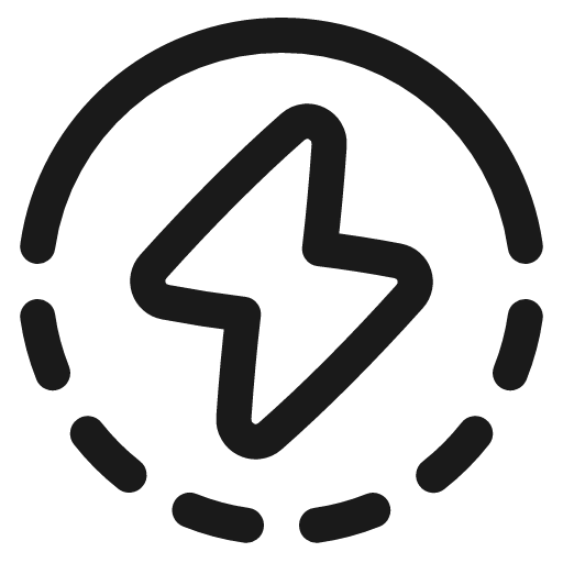 Charging icon, line style, from Plump free icons