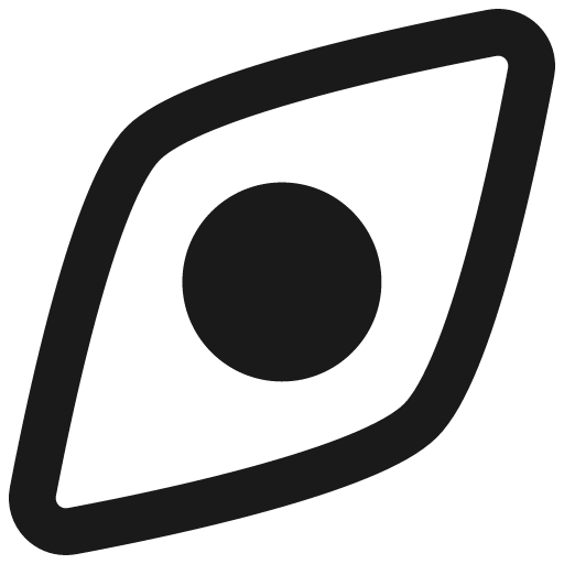 Compass navigator remix icon, solid style, from Plump free icons