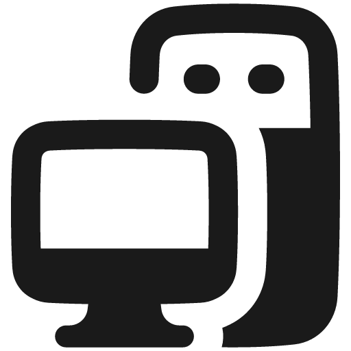 Computer pc desktop remix icon, solid style, from Plump free icons