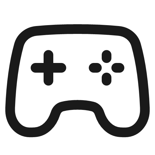Controller 1 icon, line style, from Plump free icons