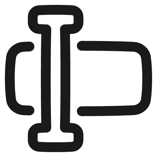 Input box icon, line style, from Plump free icons