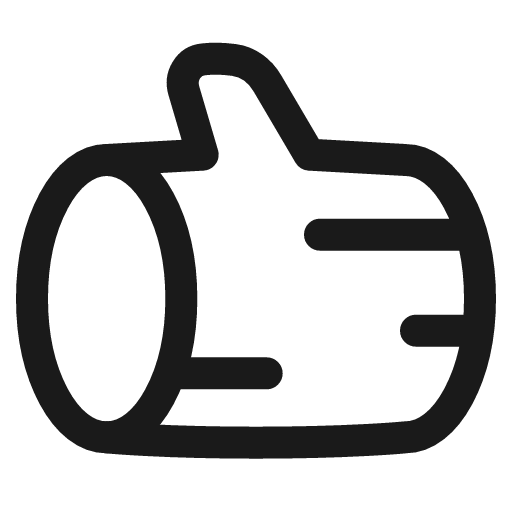 Log icon, line style, from Plump free icons