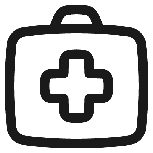 Medical bag icon, line style, from Plump free icons