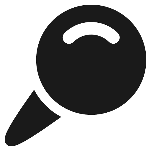 Pin 2 solid icon, filled style, from Plump free icons