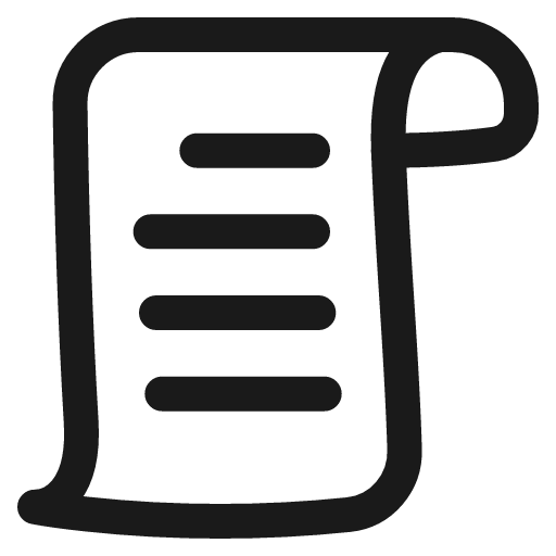 Script 2 icon, line style, from Plump free icons