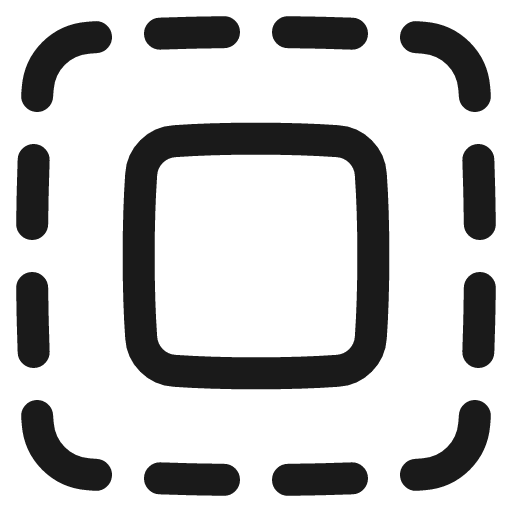 Select all icon, line style, from Plump free icons