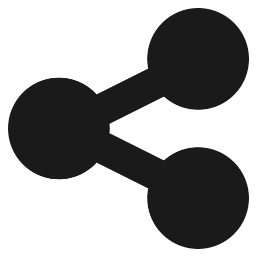 Share link solid icon, filled style, from Plump free icons