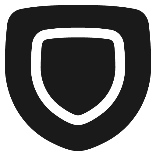 Shield 1 solid icon, filled style, from Plump free icons
