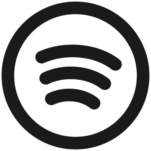 Spotify logo remix icon, solid style, from Plump free icons
