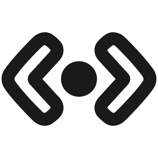 Tailless line arrow horizonal scroll remix icon, solid style, from Plump free icons