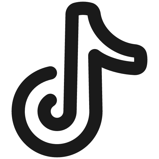 Tiktok logo remix icon, solid style, from Plump free icons