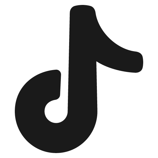 Tiktok solid icon, filled style, from Plump free icons