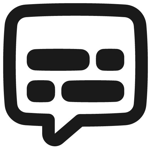 Video subtitles remix icon, solid style, from Plump free icons
