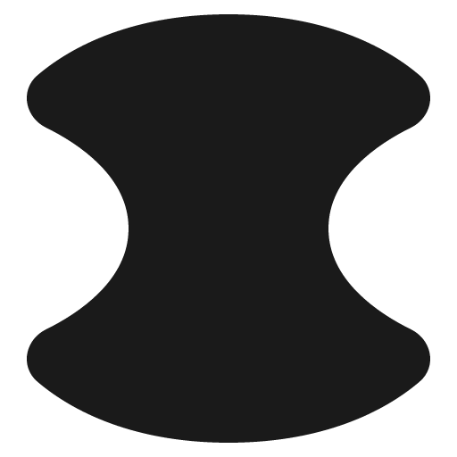 Warp squeeze solid icon, filled style, from Plump free icons