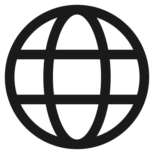 Web icon, line style, from Plump free icons