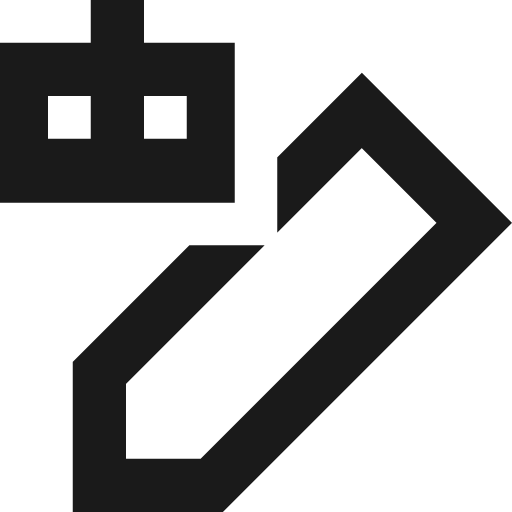 Ai edit robot remix icon, solid style, from Sharp free icons