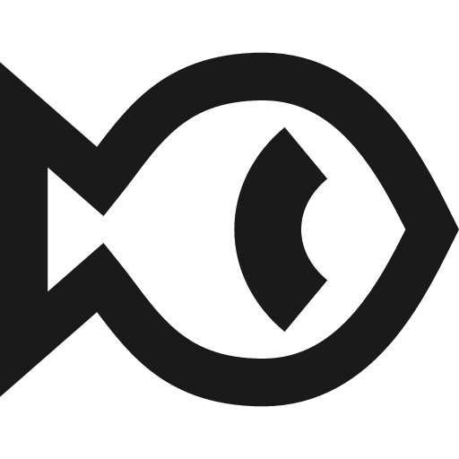 Allergens fish remix icon, solid style, from Sharp free icons