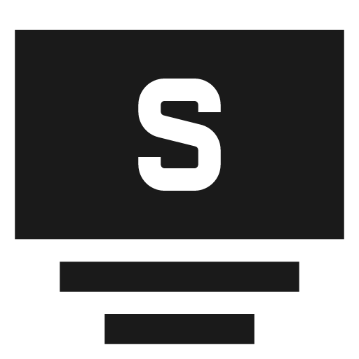 Bill dollar 1 solid icon, filled style, from Sharp free icons