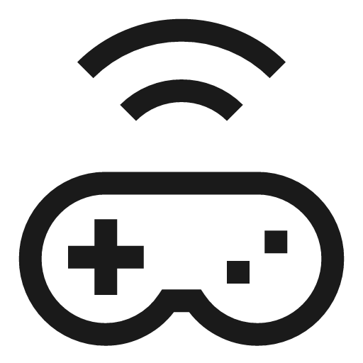 Controller wireless icon, line style, from Sharp free icons