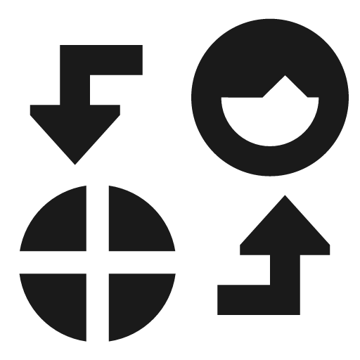 Deepfake technology 2 solid icon, filled style, from Sharp free icons
