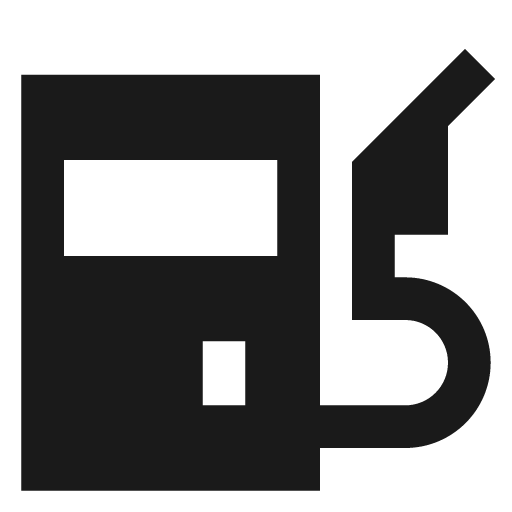 Gas station fuel petroleum solid icon, filled style, from Sharp free icons