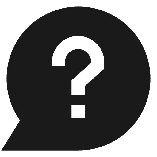 Help chat 2 solid icon, filled style, from Sharp free icons