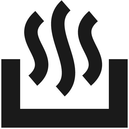 Hot spring remix icon, solid style, from Sharp free icons