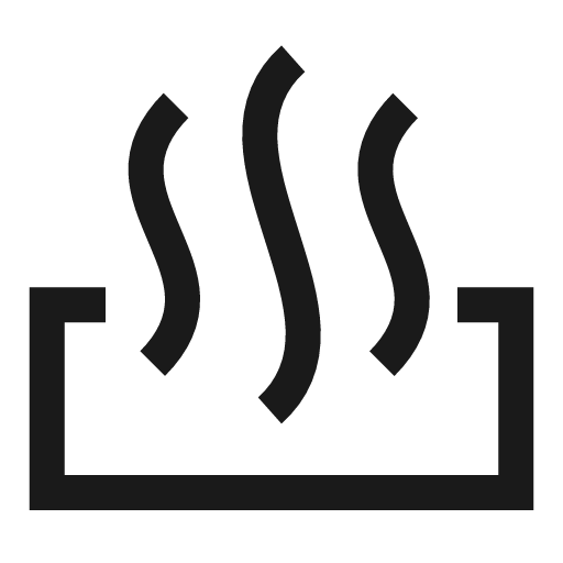 Hot spring icon, line style, from Sharp free icons